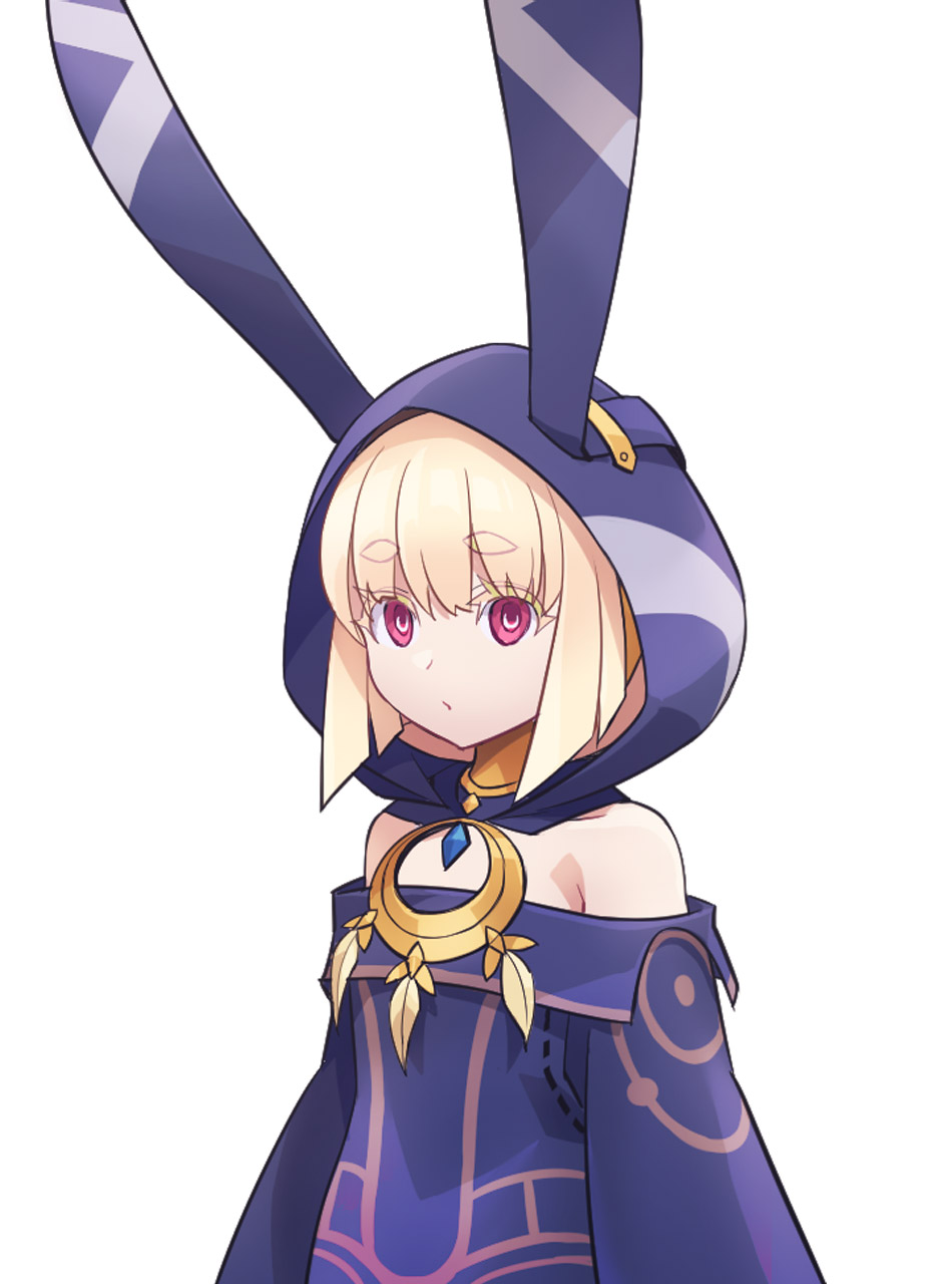 Layla Portrait Art from Azure Striker Gunvolt 3