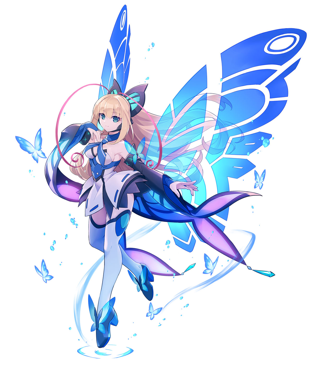 Lumen Art from Azure Striker Gunvolt 3