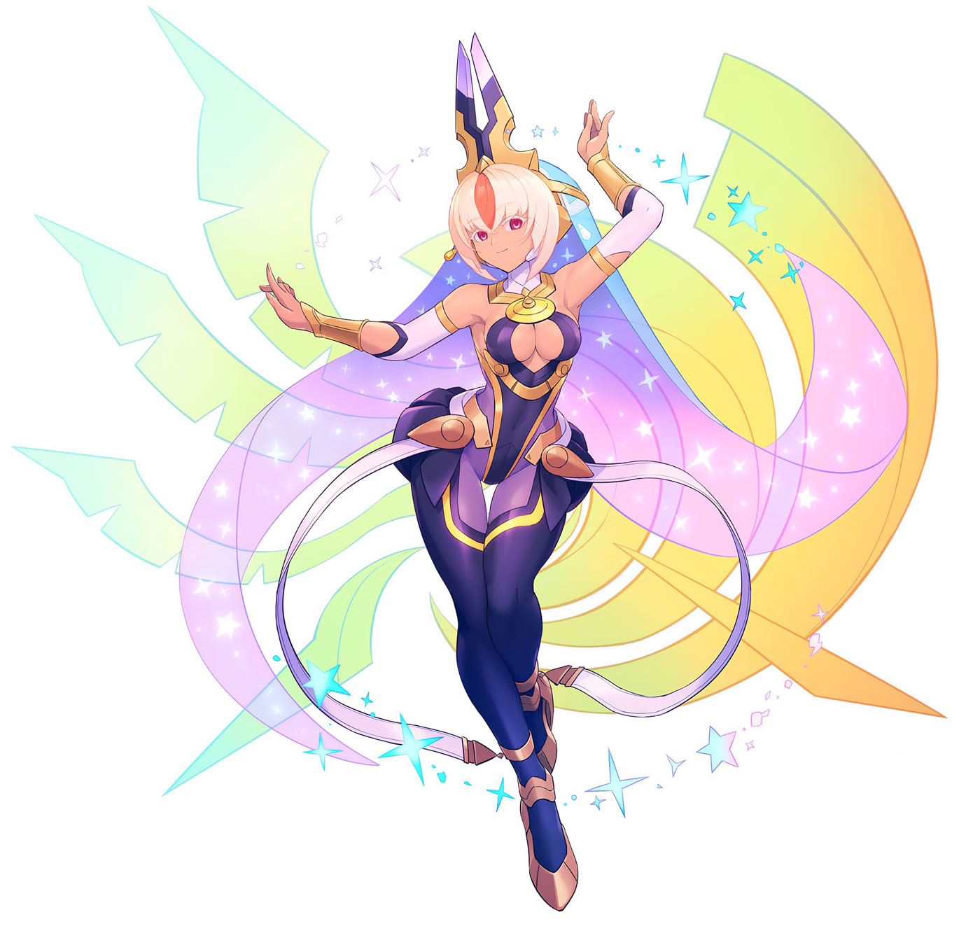 Luxia Art from Azure Striker Gunvolt 3