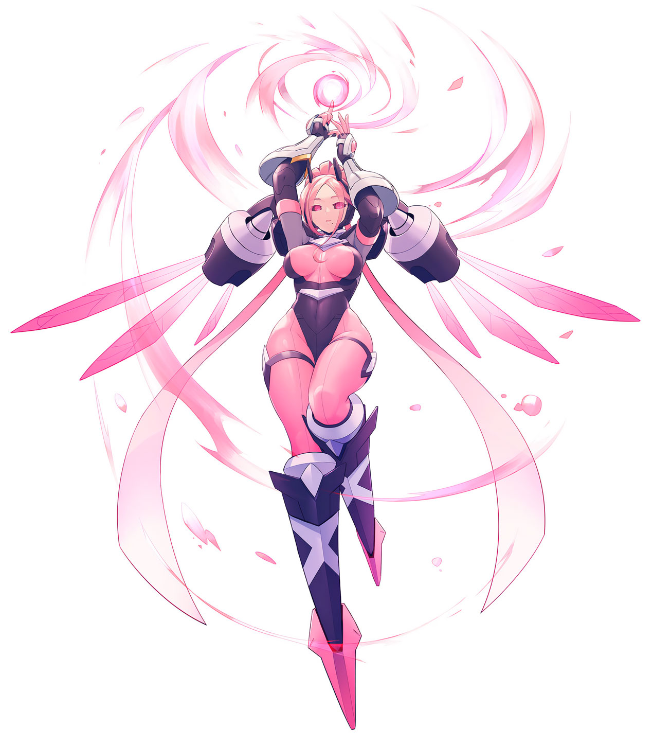 Sistina Powered Up Art from Azure Striker Gunvolt 3