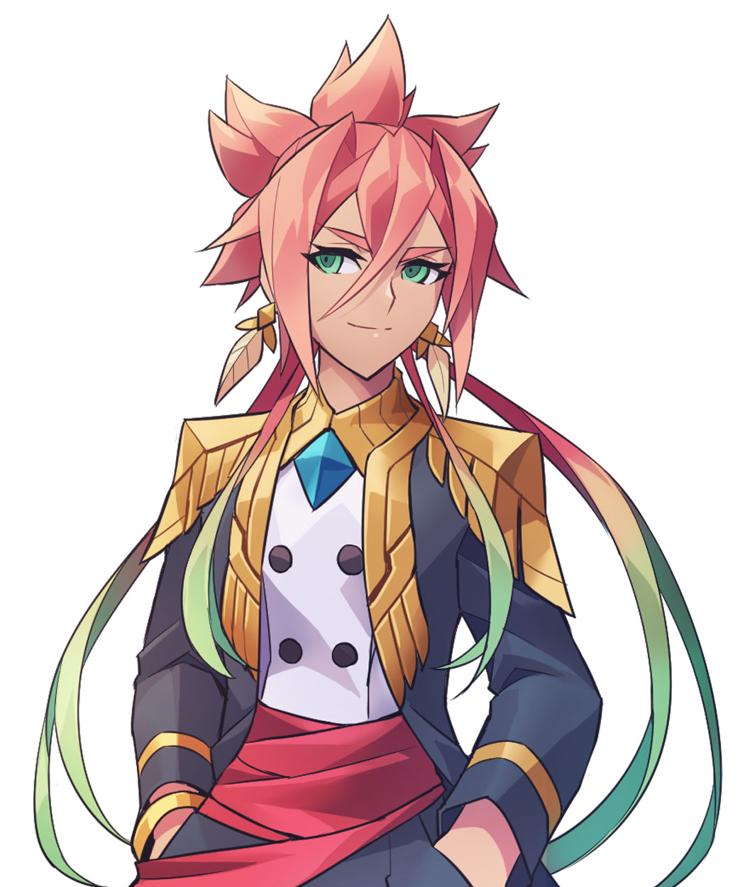 Zed Portrait Art from Azure Striker Gunvolt 3