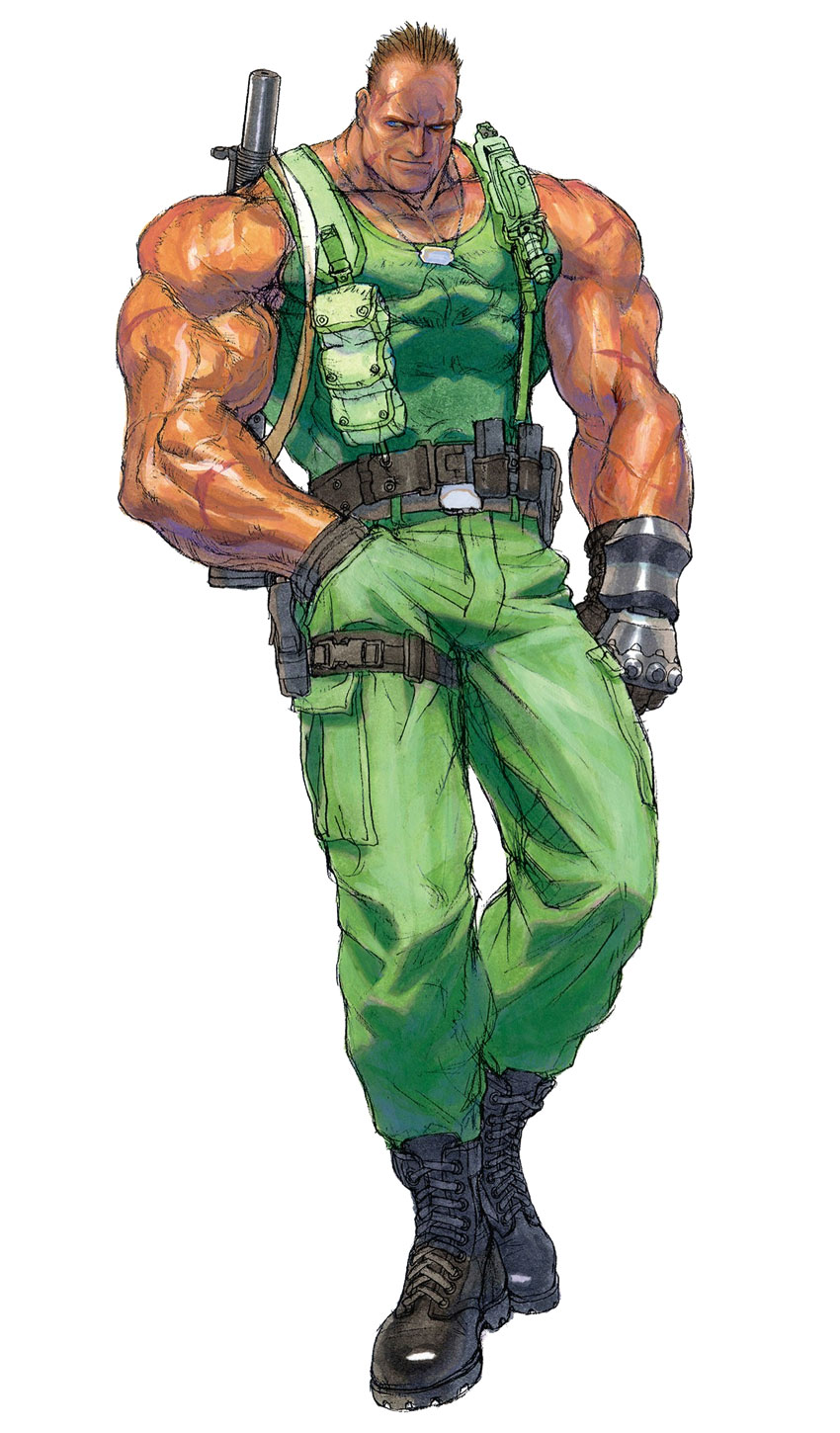 Glenn Reed Art from Armored Warriors