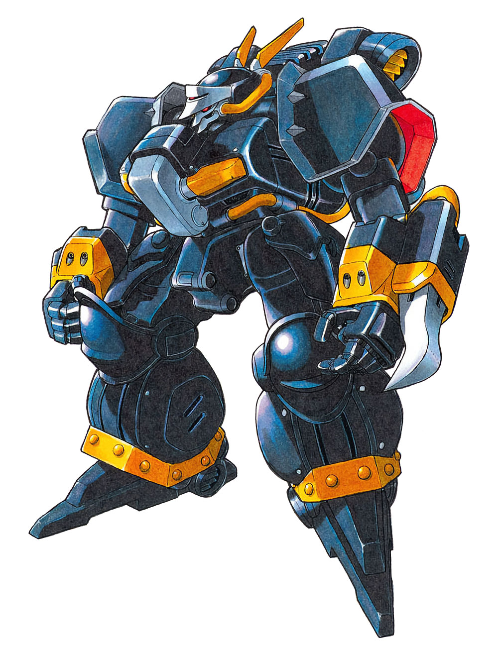 SVA-100M Warlock Art from Armored Warriors