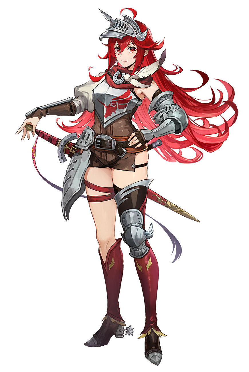Garnet Art from Brigandine Abyss