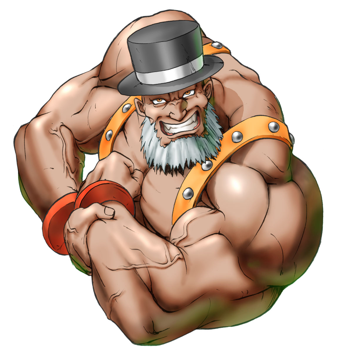 Greg Portrait Art from Bloody Roar