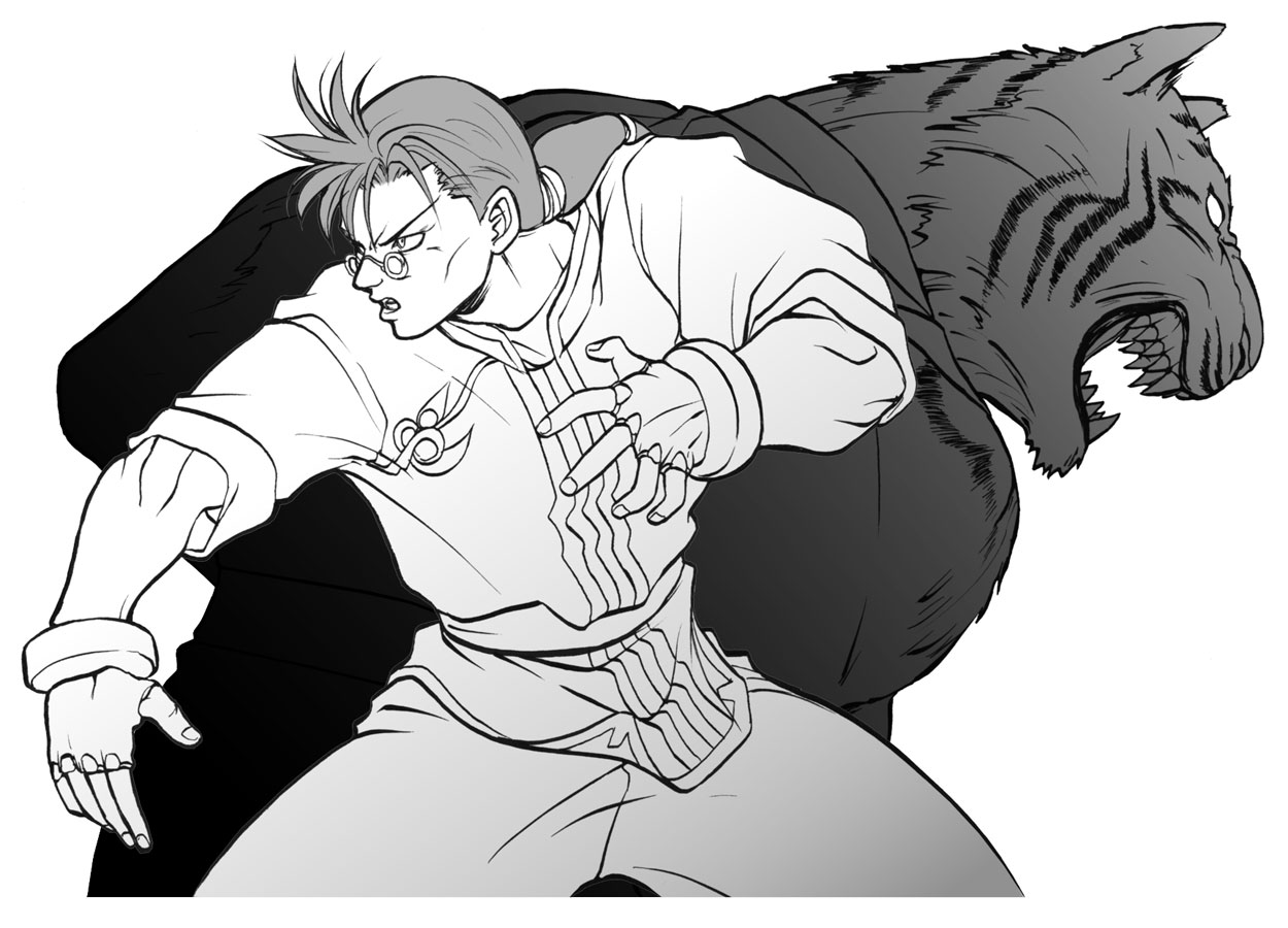 Long Sketch from Bloody Roar