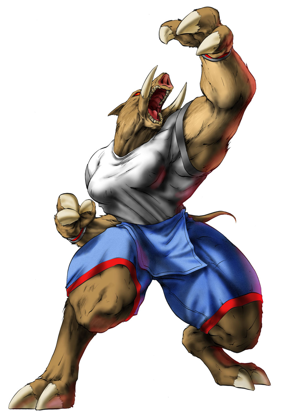 Mitsuko, Boar Art from Bloody Roar