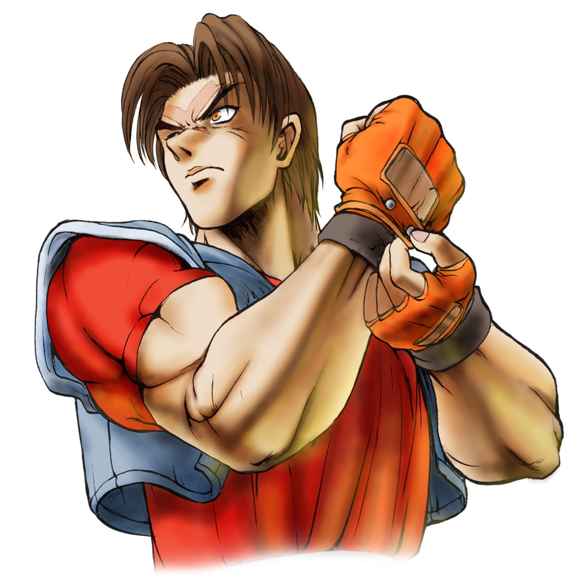 Yugo Portrait Art from Bloody Roar
