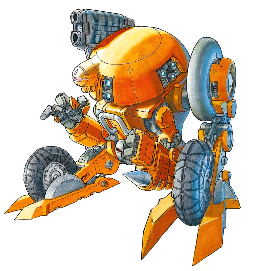 FZ-100 Fordy Art from Cyberbots: Fullmetal Madness