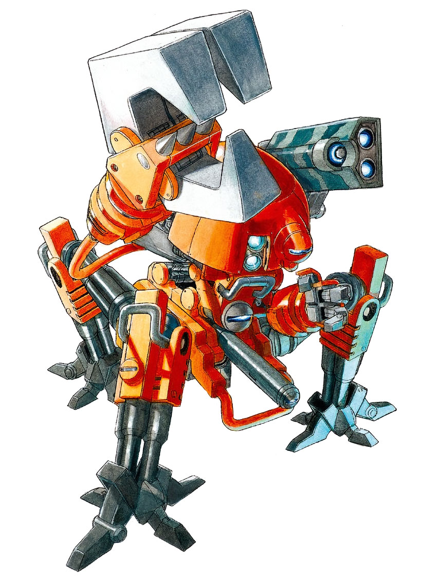 FZ-202 Tarantula Art from Cyberbots: Fullmetal Madness