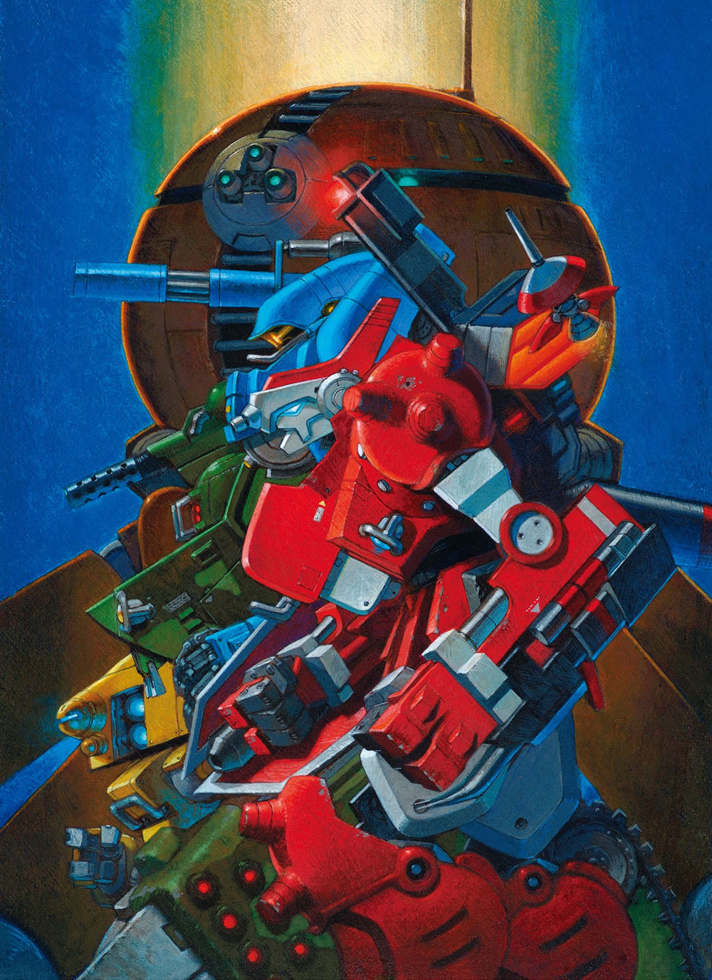 Mook Book Cover Art from Cyberbots: Fullmetal Madness