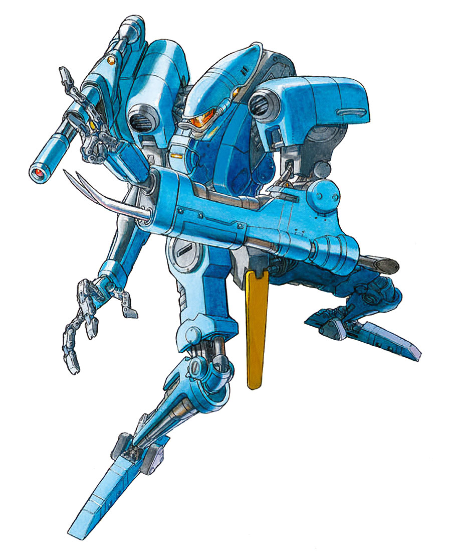 RF-004 Reptos Art from Cyberbots: Fullmetal Madness