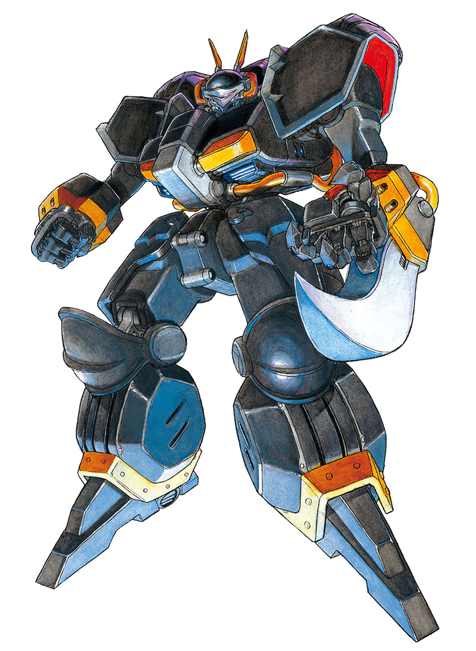 X-0 Warlock Art from Cyberbots: Fullmetal Madness