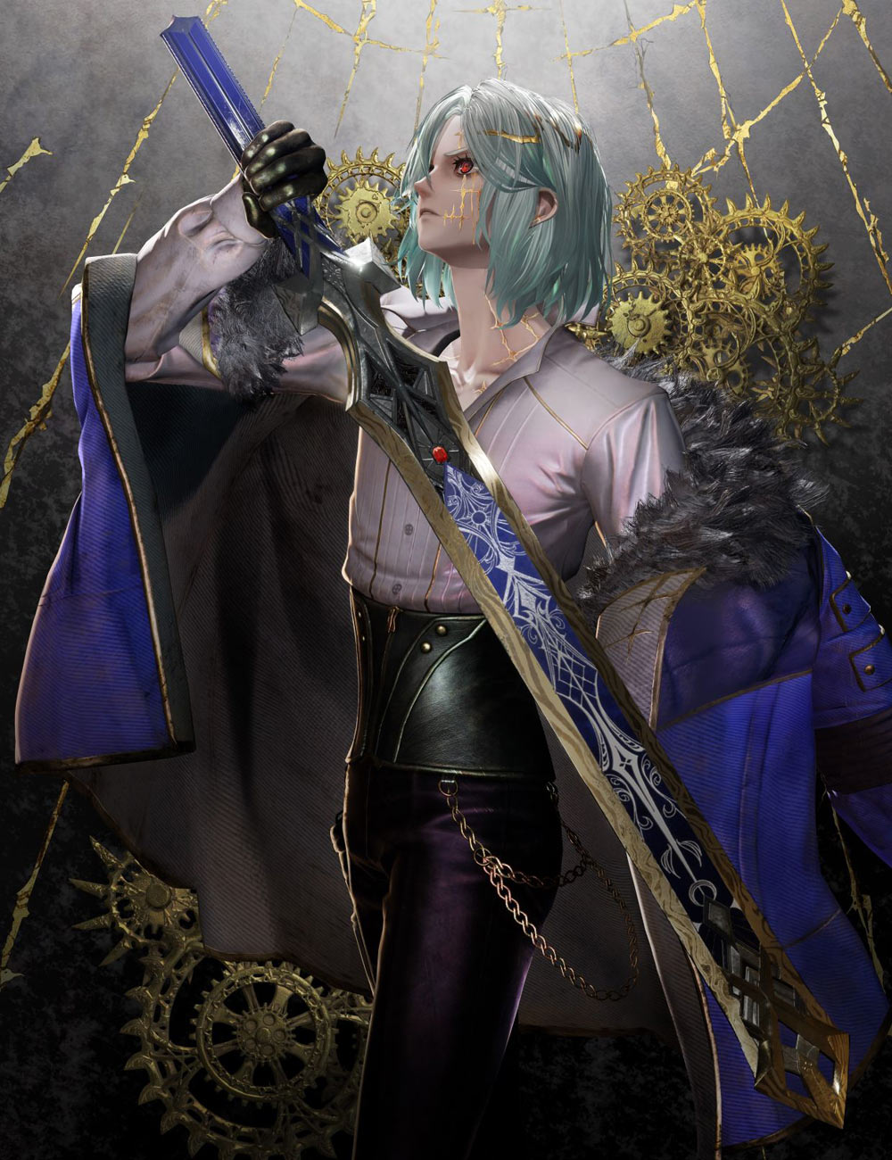 Lyle McLeish Promo Art from Code Vein II