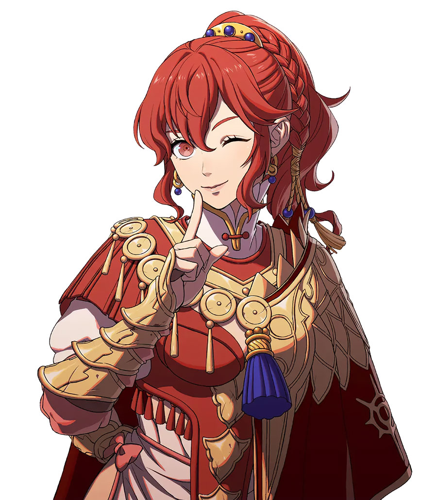 Anna Portrait Art from Fire Emblem: Fortune's Weave
