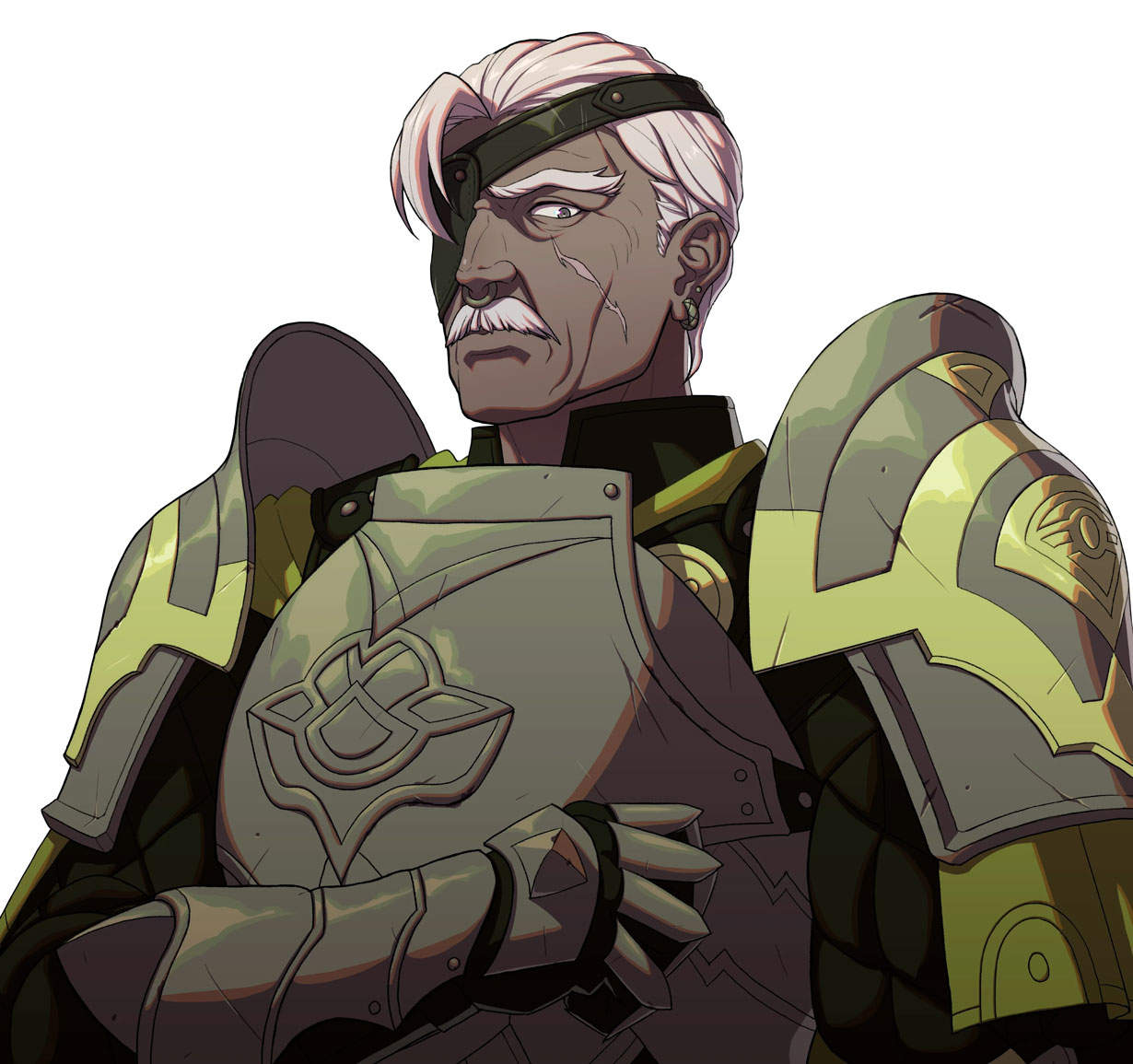 Benditz Portrait Art from Fire Emblem: Fortune's Weave