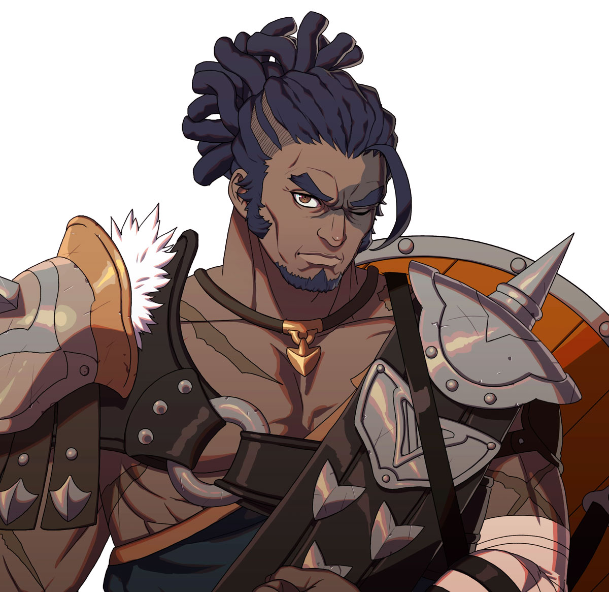Buccar Portrait Art from Fire Emblem: Fortune's Weave