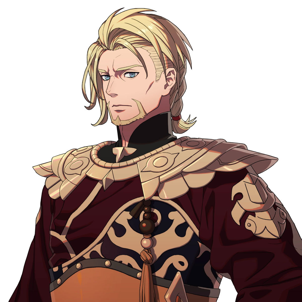 Gaitz Portrait Art from Fire Emblem: Fortune's Weave