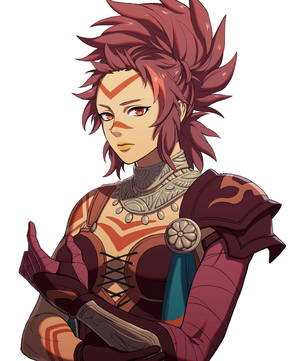 Inyoni Portrait Art from Fire Emblem: Fortune's Weave