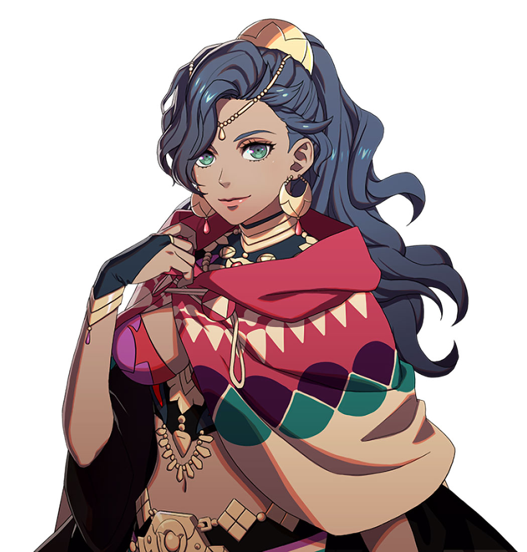 Leda Portrait Art from Fire Emblem: Fortune's Weave