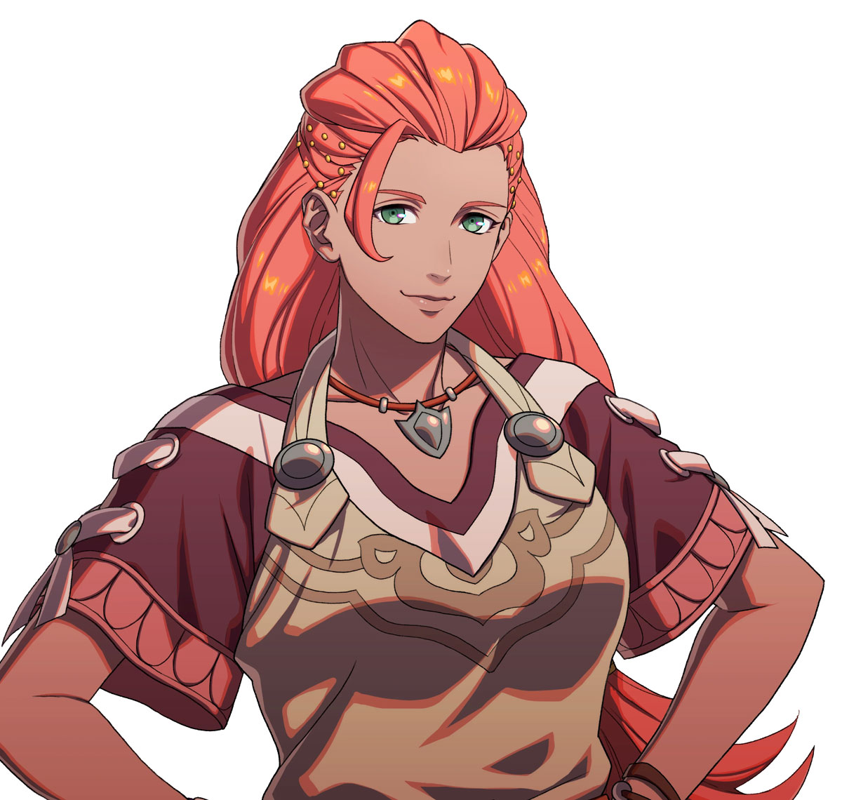 Mikaela Portrait Art from Fire Emblem: Fortune's Weave