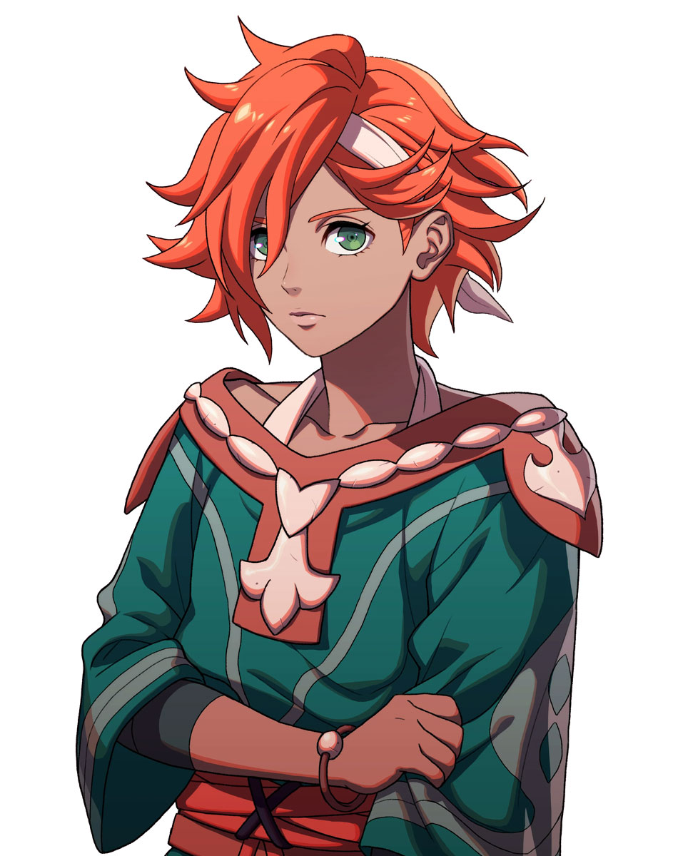 Mu Portrait Art from Fire Emblem: Fortune's Weave