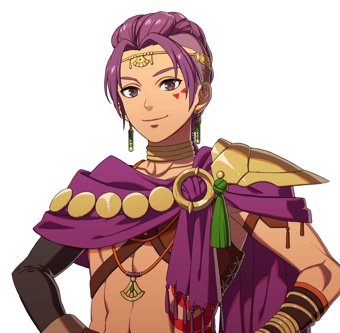 Peppe Portrait Art from Fire Emblem: Fortune's Weave