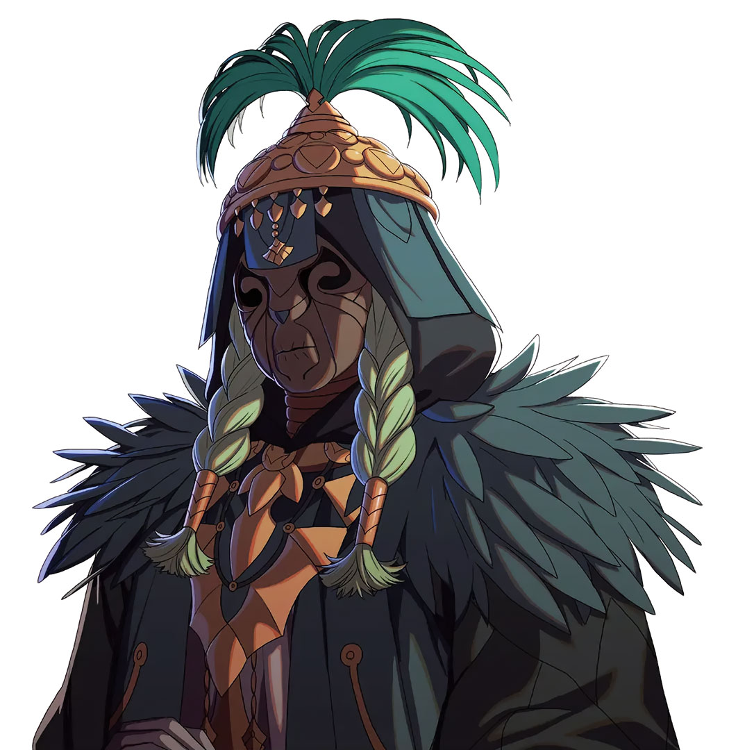 Raksha Portrait Art from Fire Emblem: Fortune's Weave