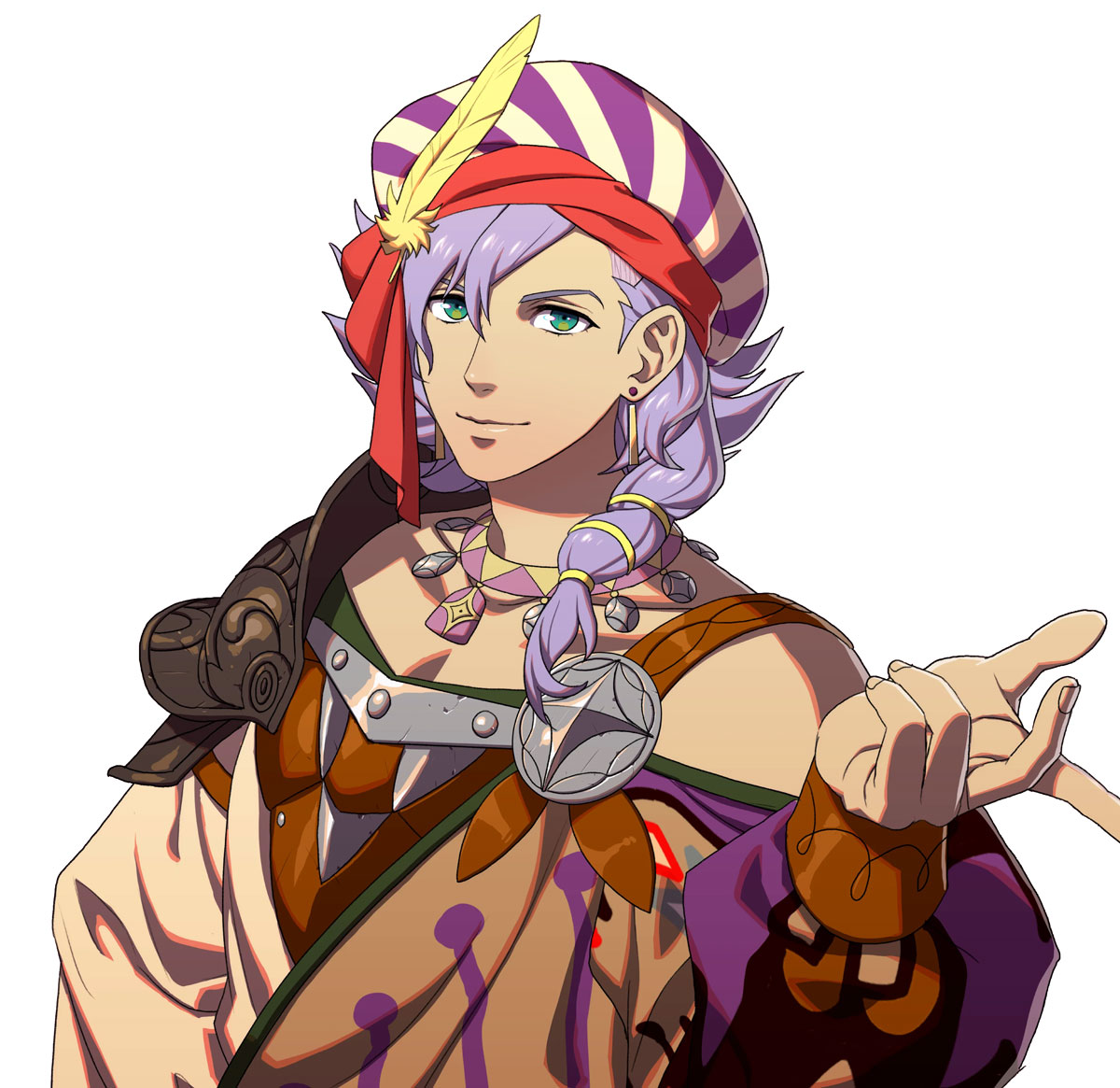 Sirocco Portrait Art from Fire Emblem: Fortune's Weave