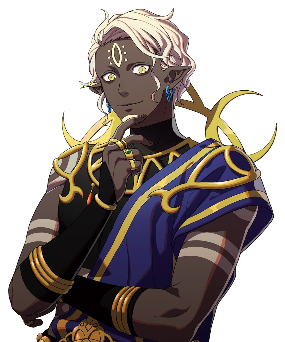 Smyrnos Portrait Art from Fire Emblem: Fortune's Weave