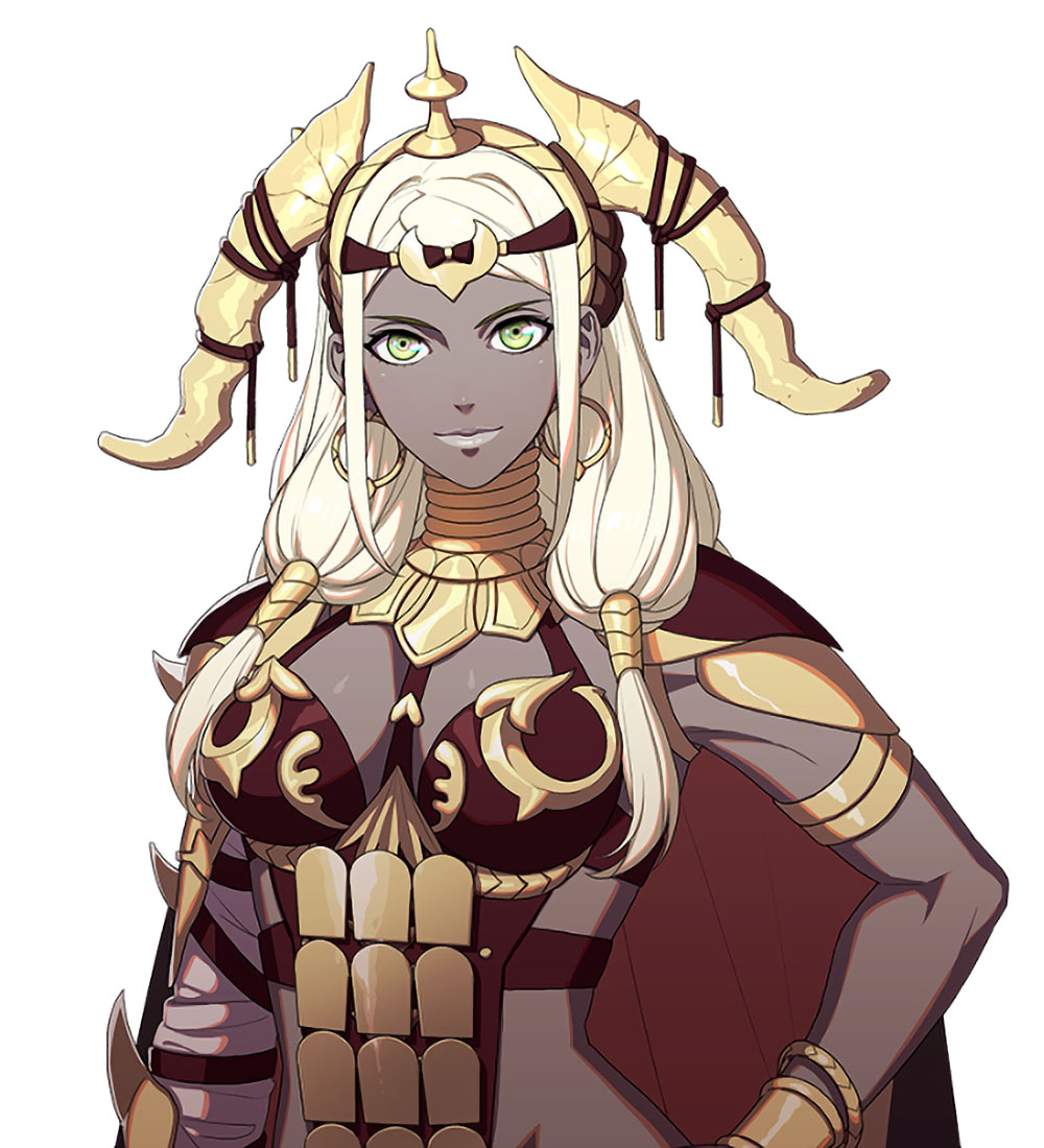 Theodora Portrait Art from Fire Emblem: Fortune's Weave