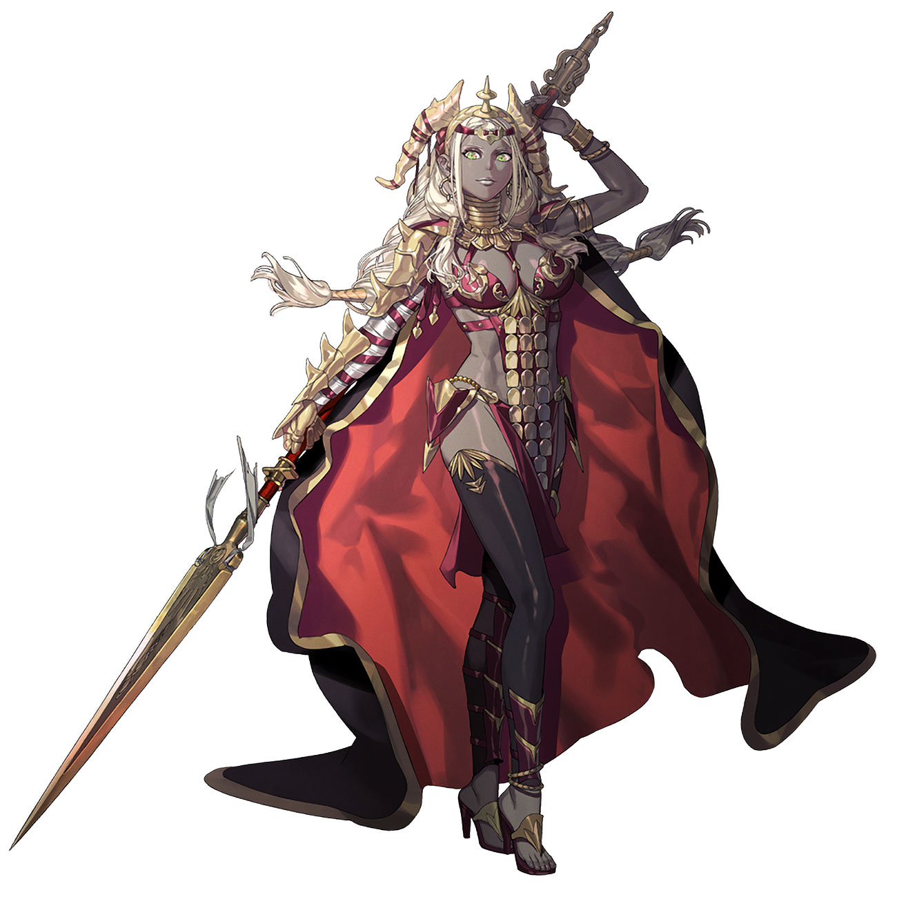 Theodora Art from Fire Emblem: Fortune's Weave
