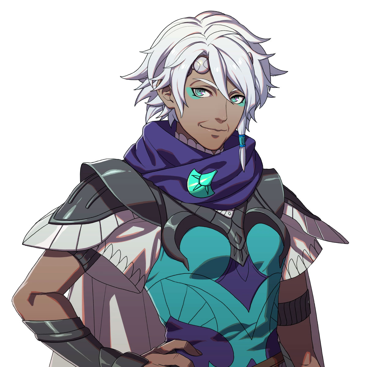 Troy Portrait Art from Fire Emblem: Fortune's Weave