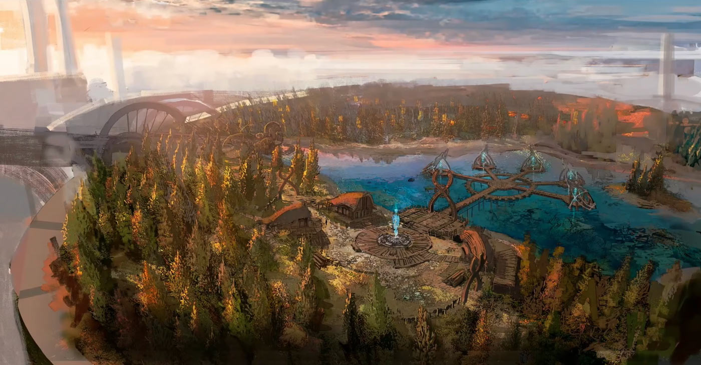 The Fourth Concept Art 1 from Final Fantasy XIV: Evercold