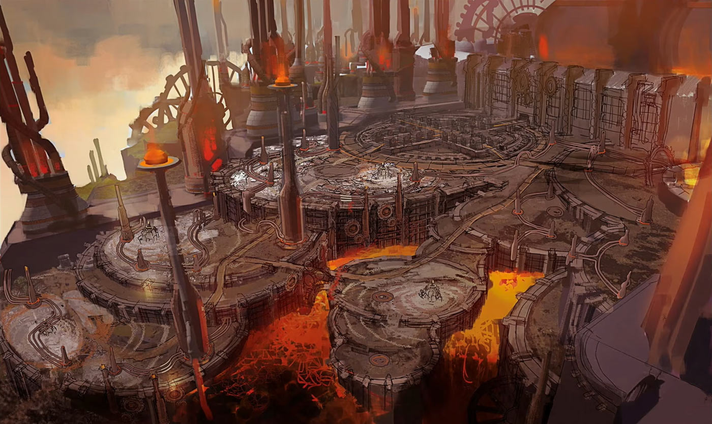 The Fourth Concept Art 2 from Final Fantasy XIV: Evercold