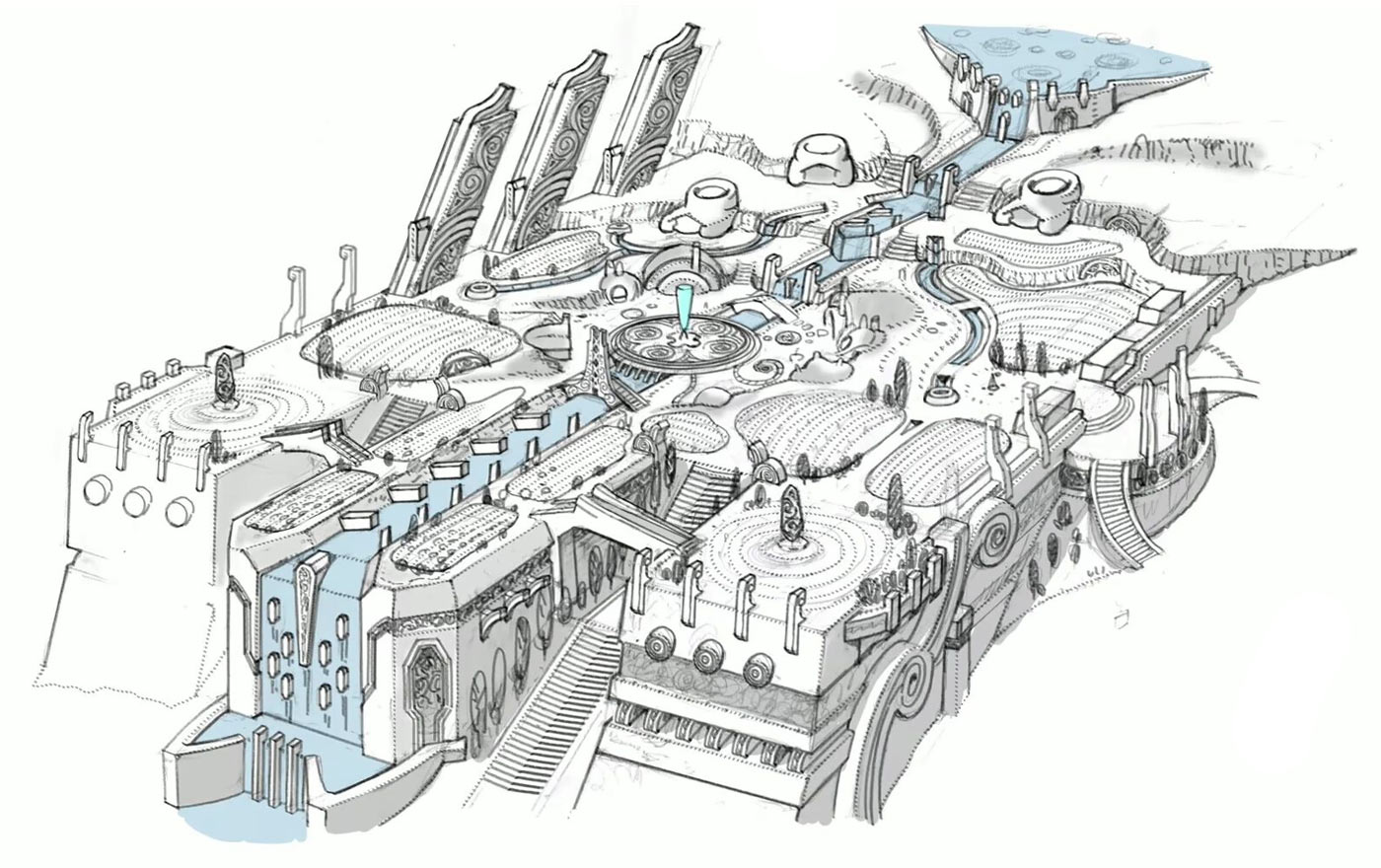 The Fourth Concept Art 8 from Final Fantasy XIV: Evercold