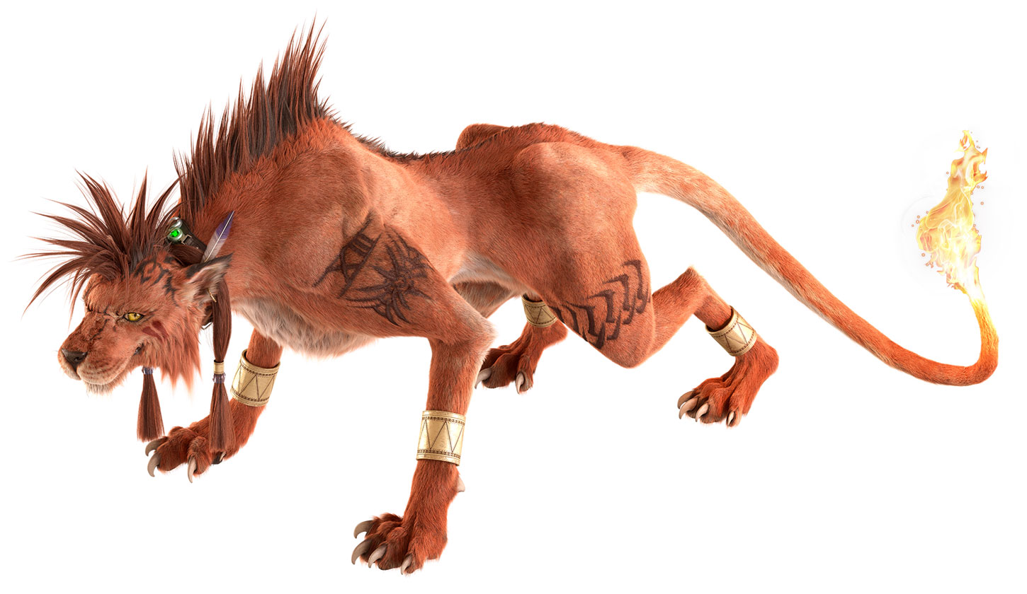 Red XIII Portrait Art from Final Fantasy VII Revelation