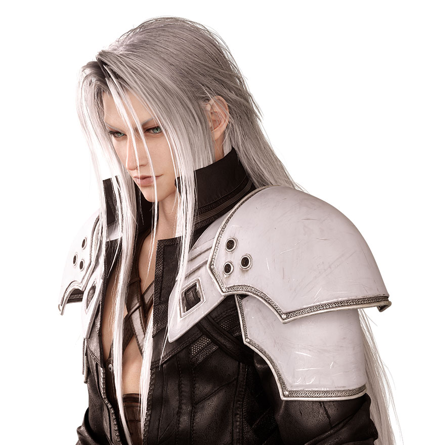 Sephiroth Portrait Art from Final Fantasy VII Revelation