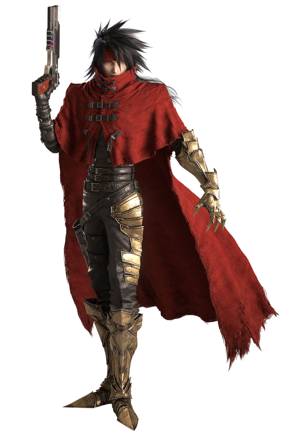 Vincent Valentine Art from Final Fantasy VII Revelation