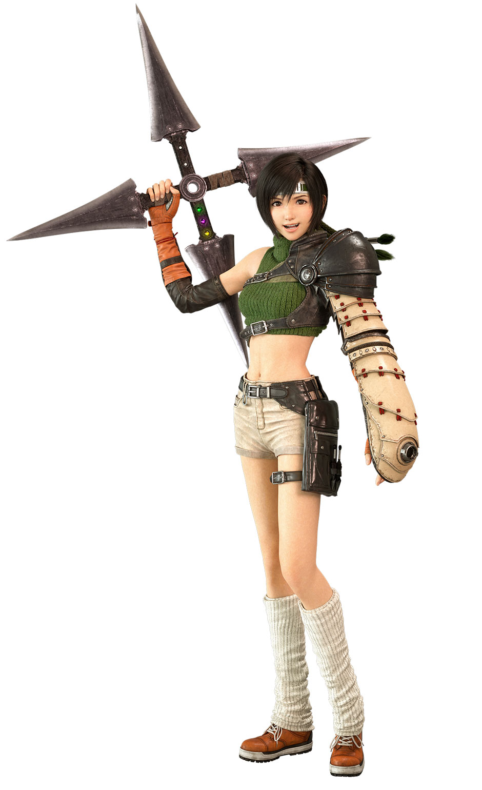 Yuffie Kisaragi Art from Final Fantasy VII Revelation