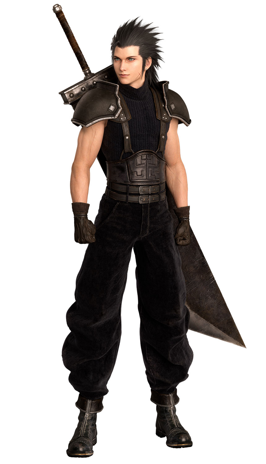 Zack Fair Art from Final Fantasy VII Revelation