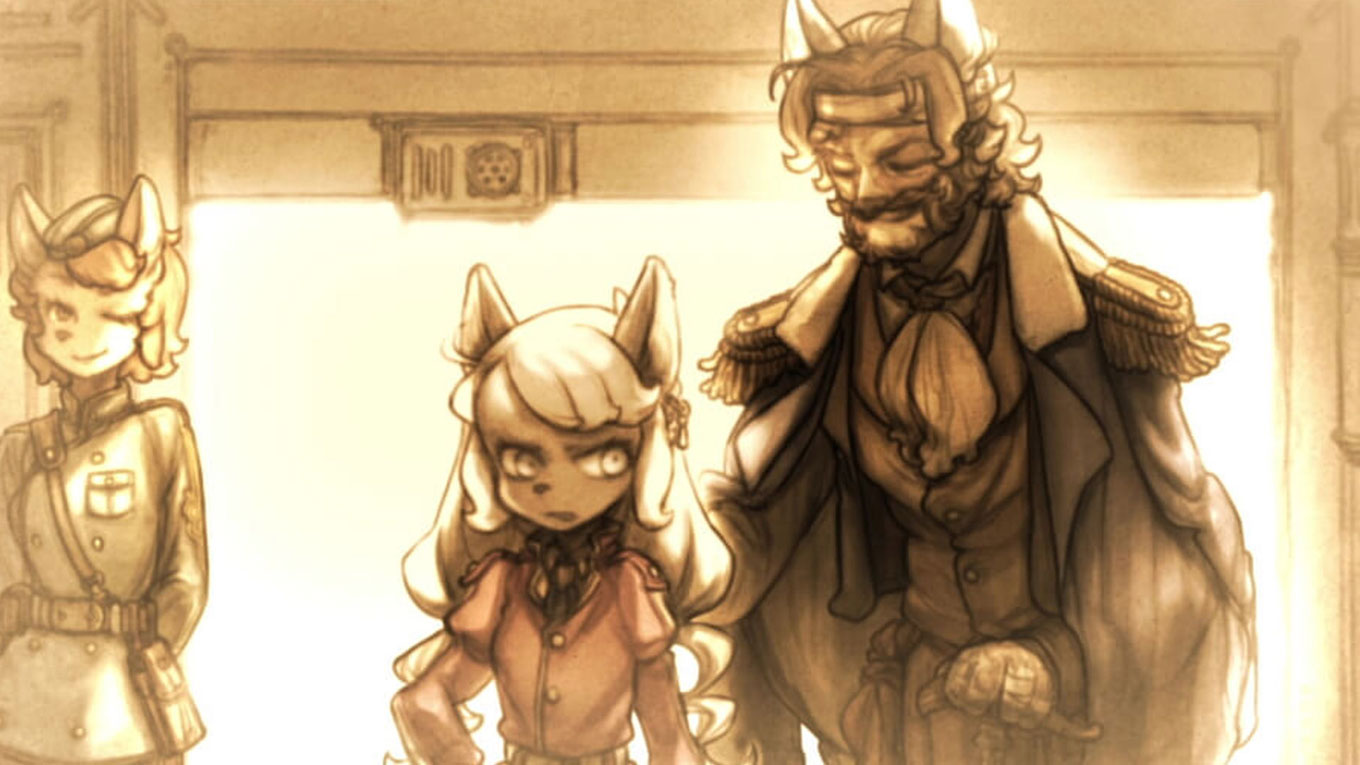 The President and His Daughters Art from Fuga: Melodies of Steel 2