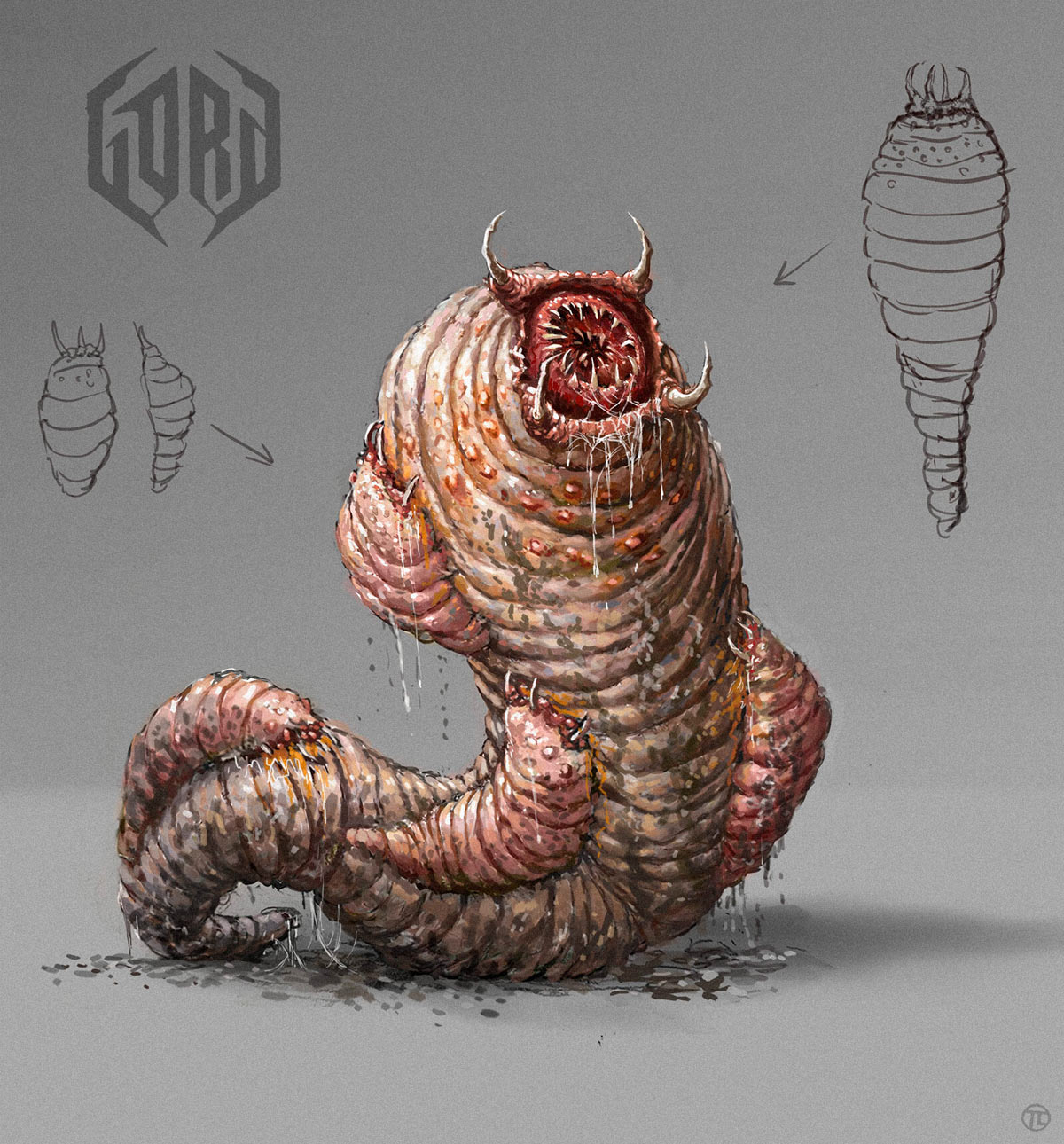 Worm Art from Gord
