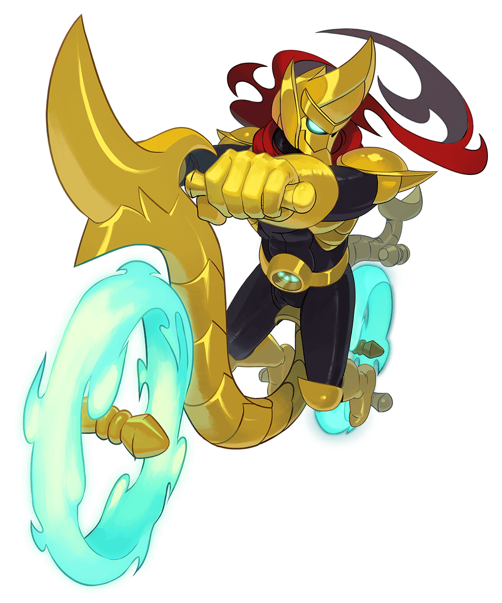 Naga Rider Art from Indivisible