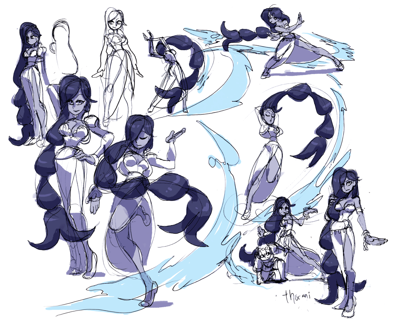 Thorani Rough Sketches from Indivisible
