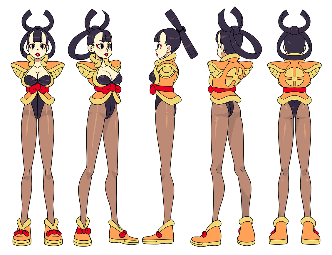 Yan Concept Art from Indivisible