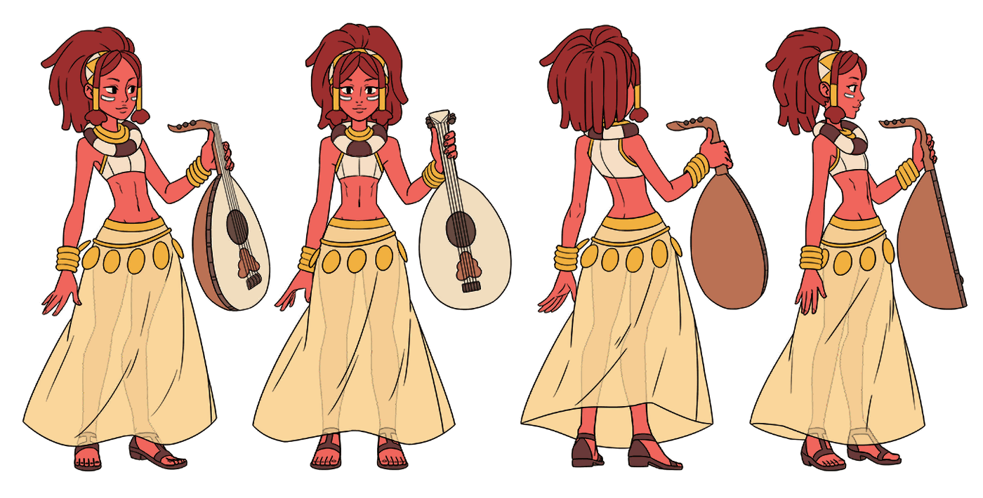 Zahra Concept Art from Indivisible