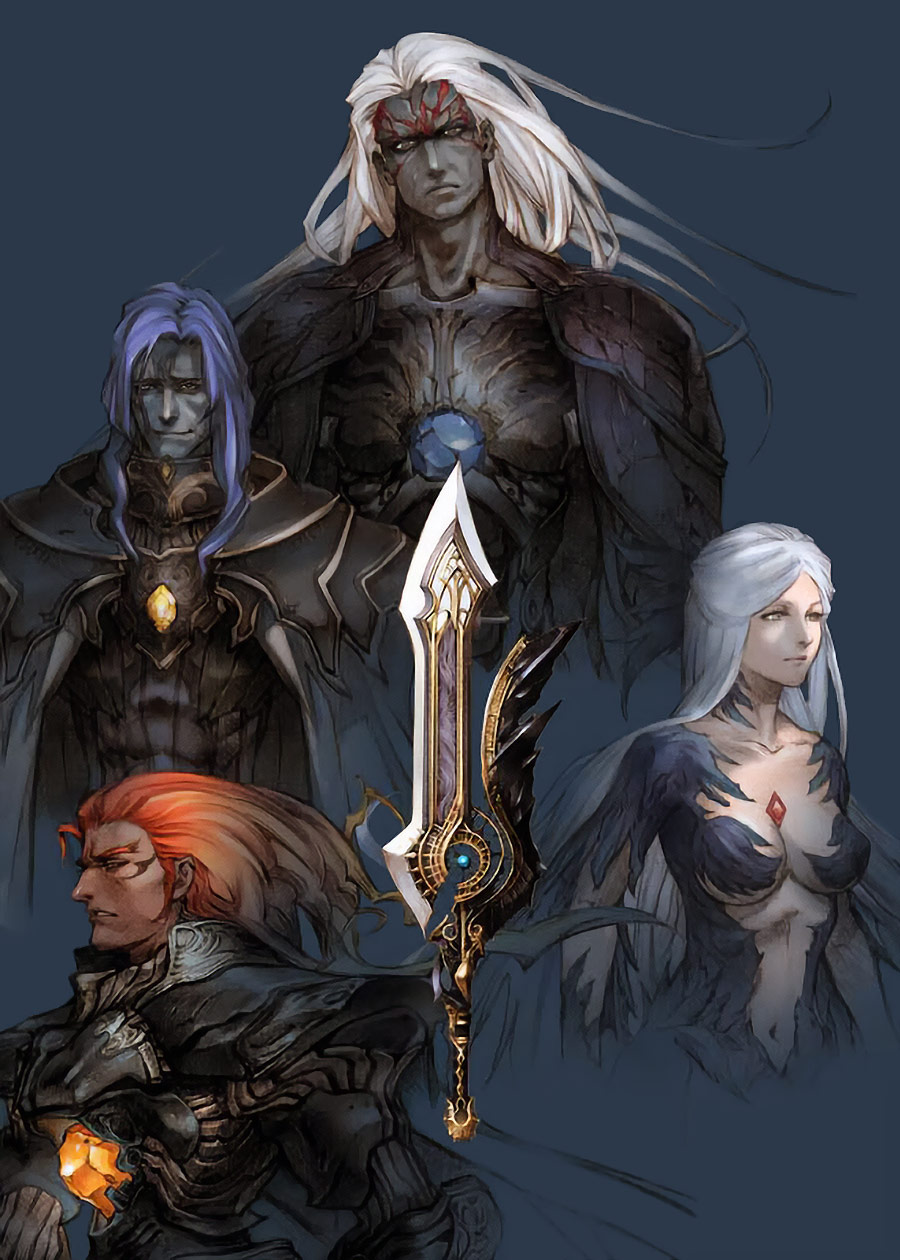 Sinistrals Art from Lufia: Curse of the Sinistrals