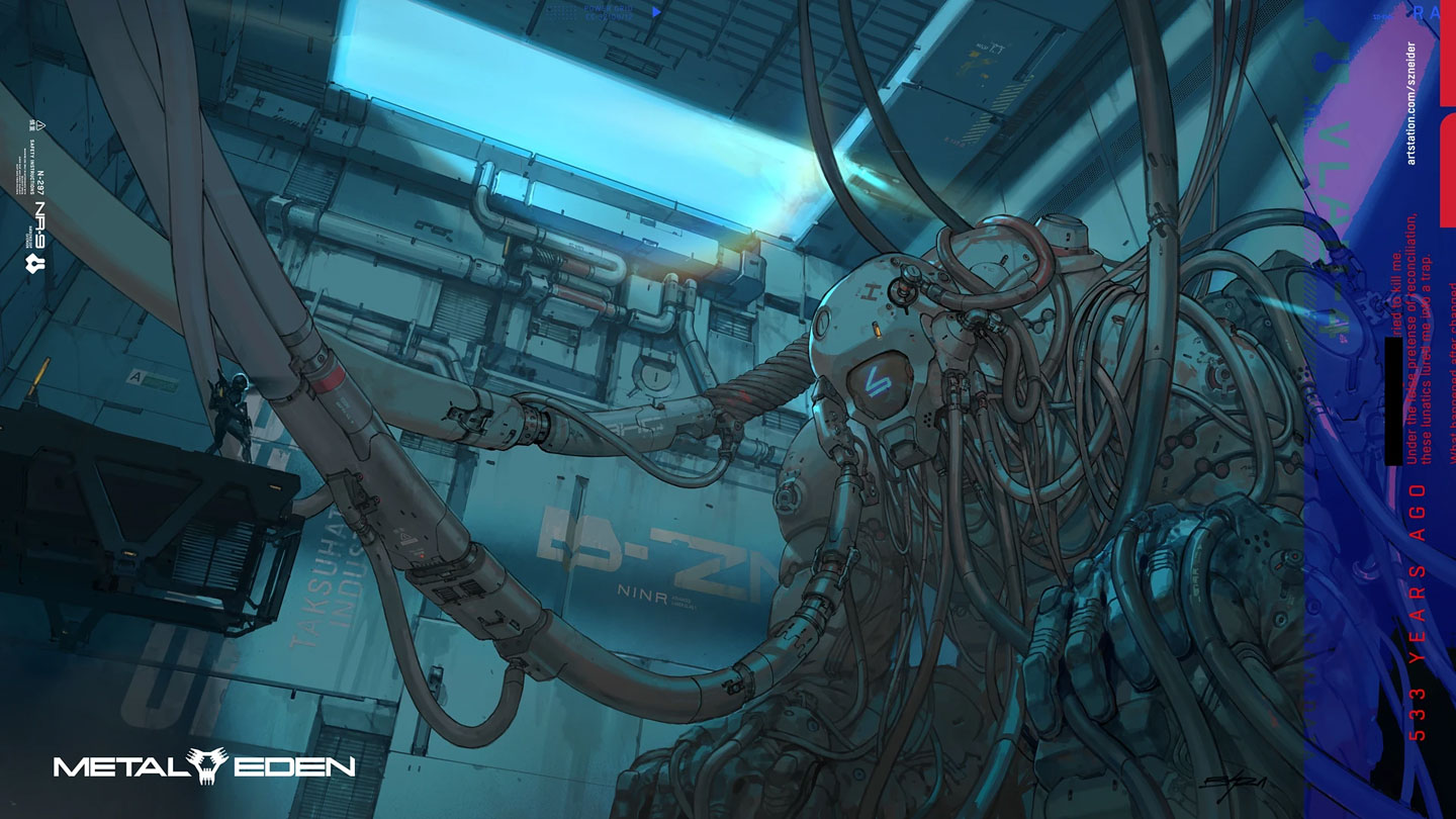 Engineer Art from Metal Eden