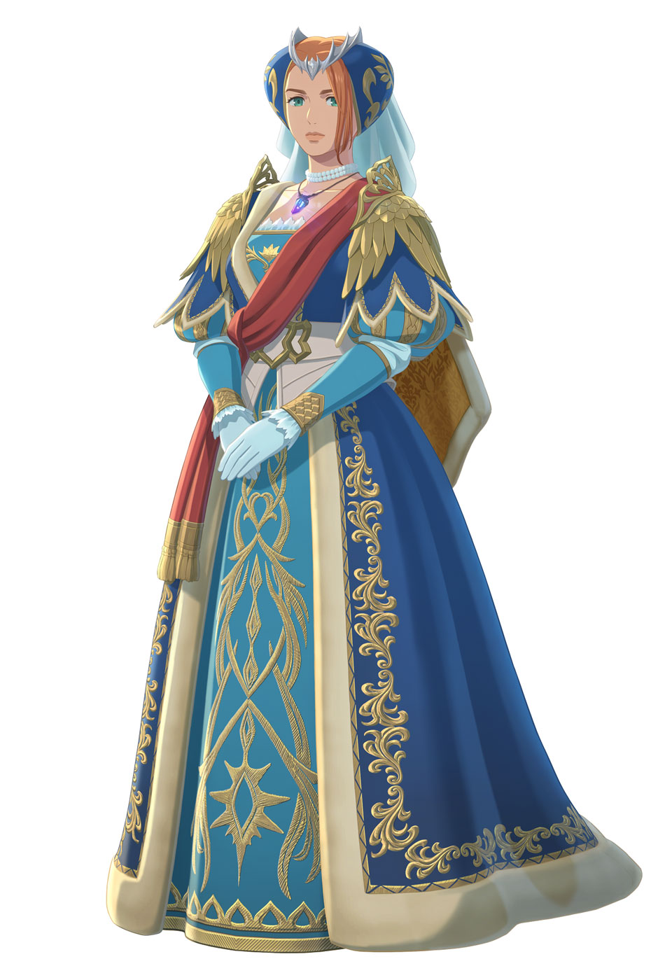 Amara (Dress) Art from Monster Hunter Stories 3: Twisted Reflection
